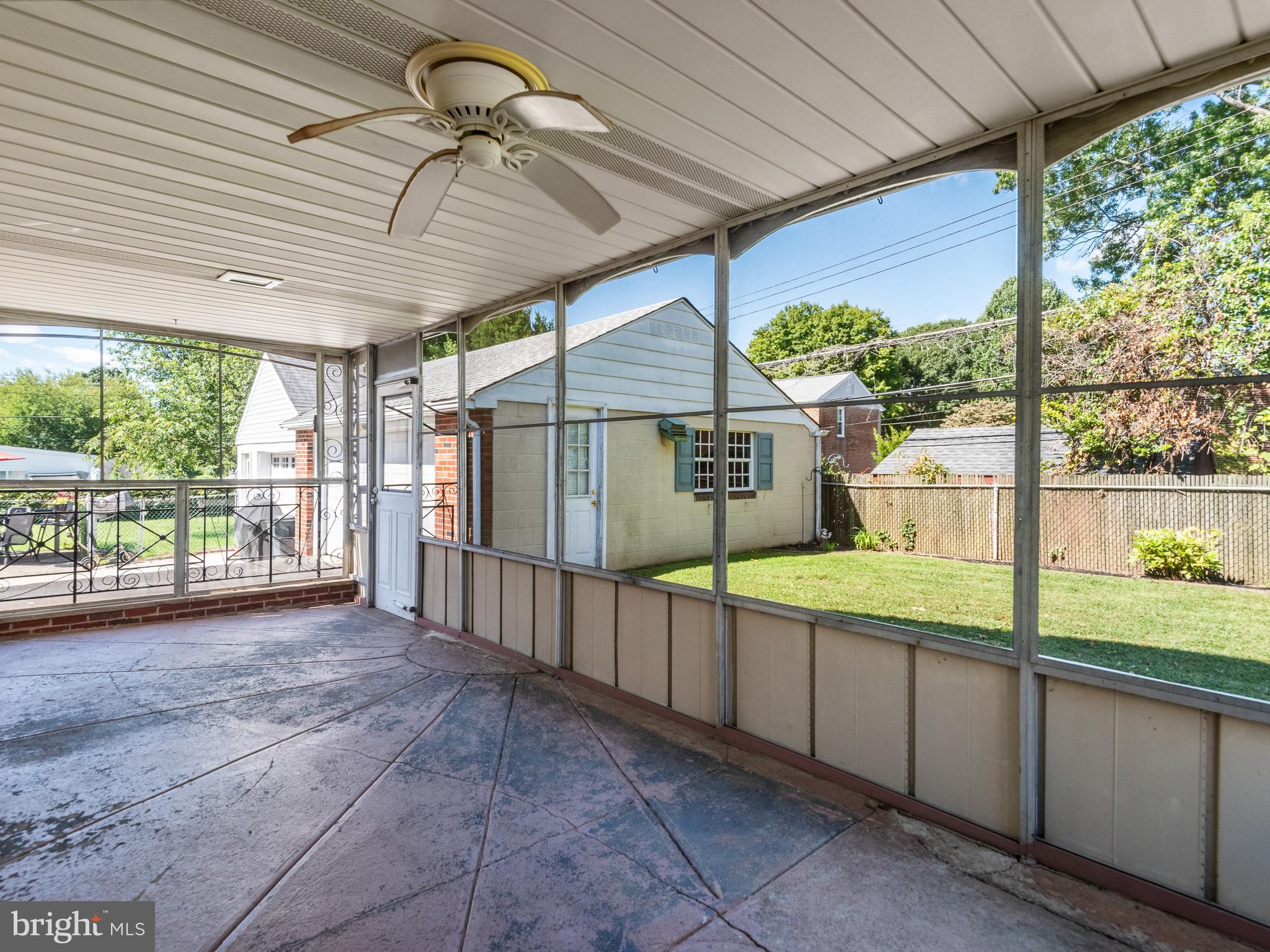 9818 Woodfern Road Philadelphia, PA 19115 - Photo 30 of 37 Rear Enclosed Patio