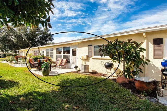 a aerial view of a house