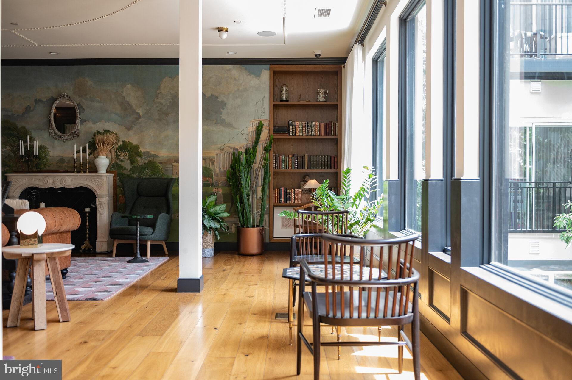 1339 E Street Southeast, Unit 209 Washington, DC 20003 - Photo 23 of 35 a view of a chairs and table in the balcony