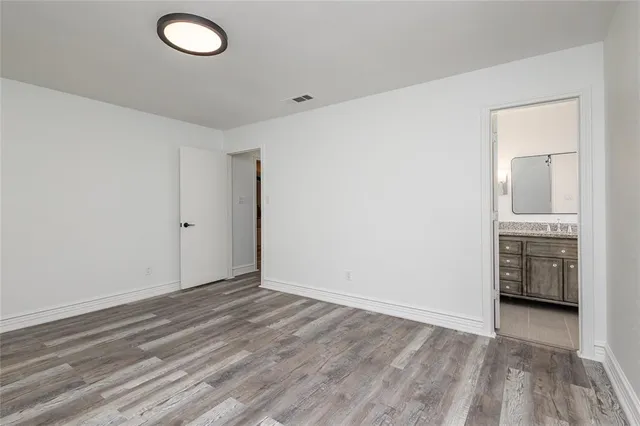wooden floor in an empty room