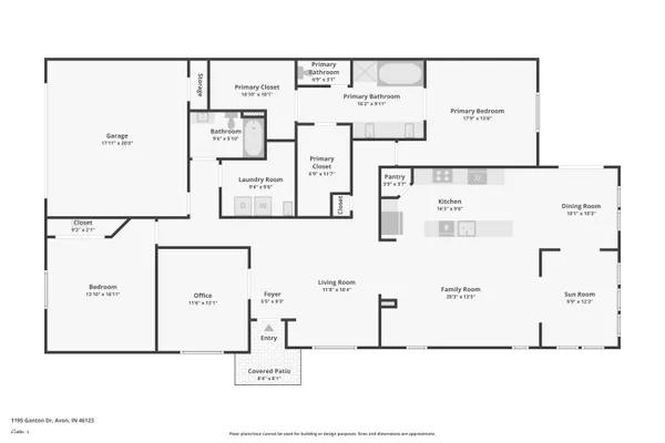 $290,000 | 1195 Ganton Drive, Avon, IN 46123
