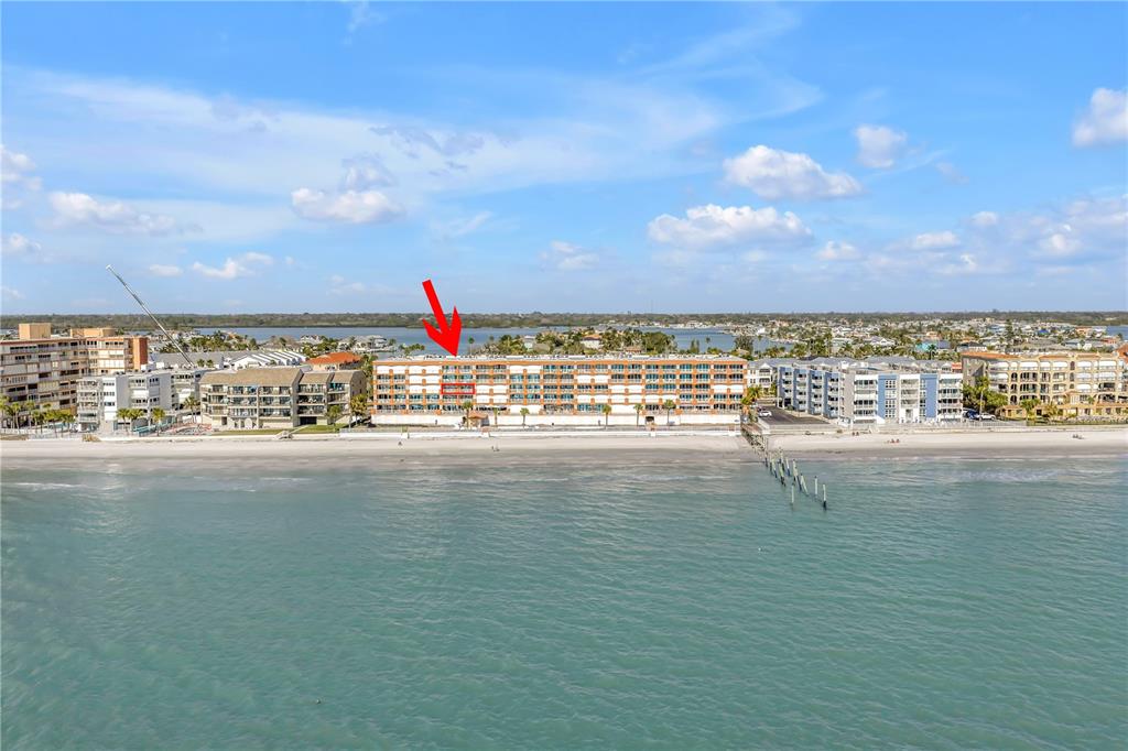 16326 Gulf Boulevard, Unit 308 Redington Beach, FL 33708 - Photo 40 of 44 a view of an ocean and beach