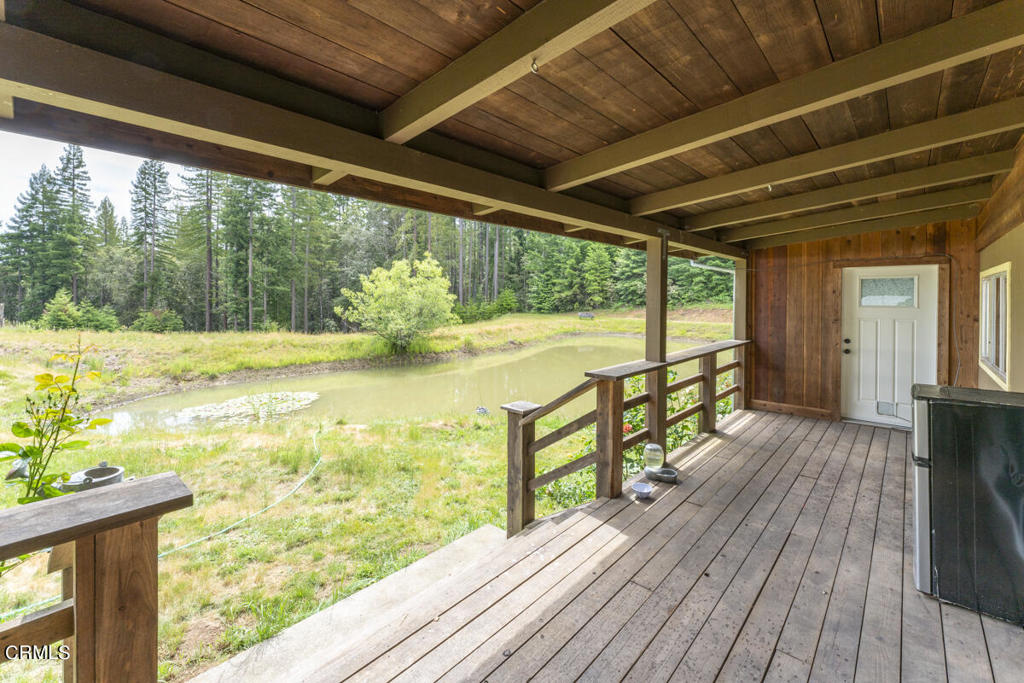 14480 Docker Hill Road Comptche, CA 95427 - Photo 12 of 27 a view of ocean from a balcony