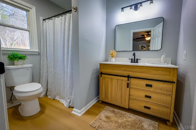 a view of empty room