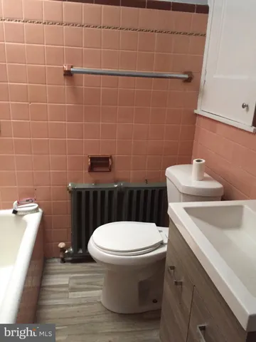 a bathroom with a sink and a toilet