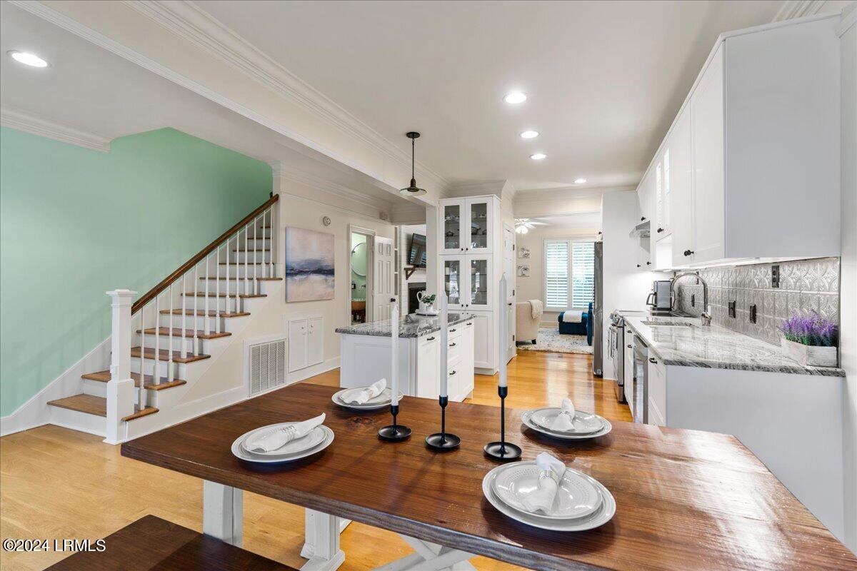 895 Ribaut Road, Unit 14 Beaufort, SC 29902 - Photo 12 of 33 07-RE edit Dining to Kitchen (1)
