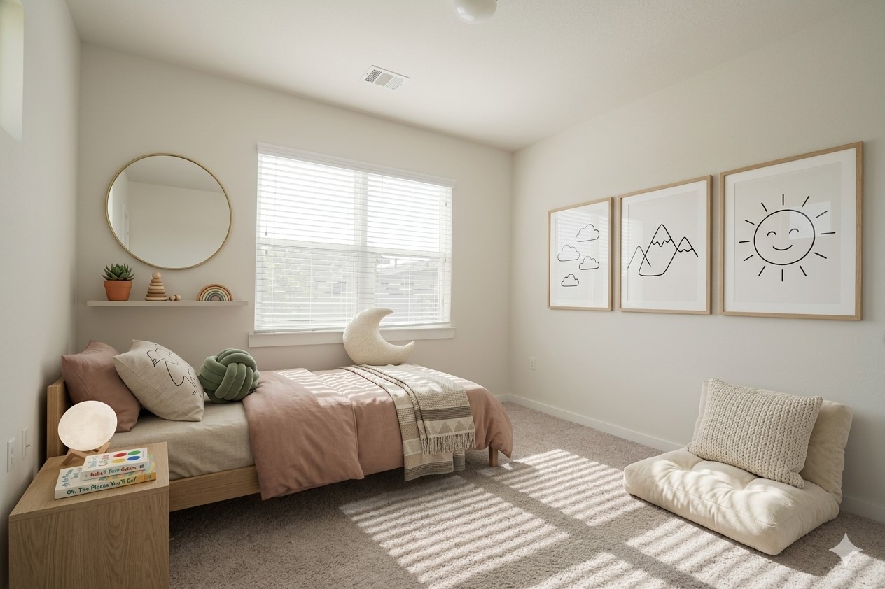 8945 Parker Ranch Circle, Unit A Austin, TX 78748 - Photo 19 of 25 a bedroom with a bed and window