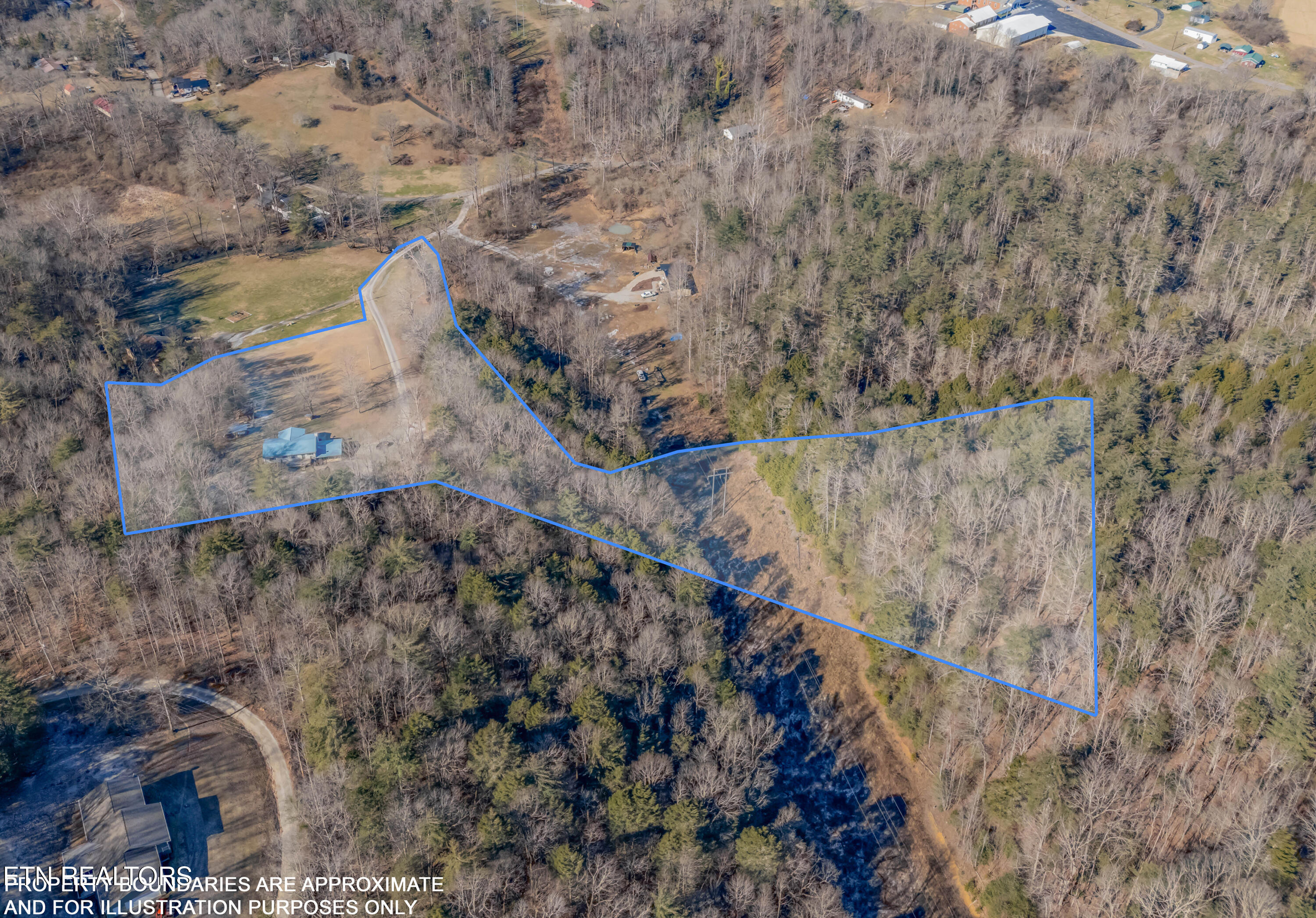 161 Adcock Hollow Road Harriman, TN 37748 - Photo 4 of 41 DJI_20260128010818_0912_D-HDR-LOT-LINES