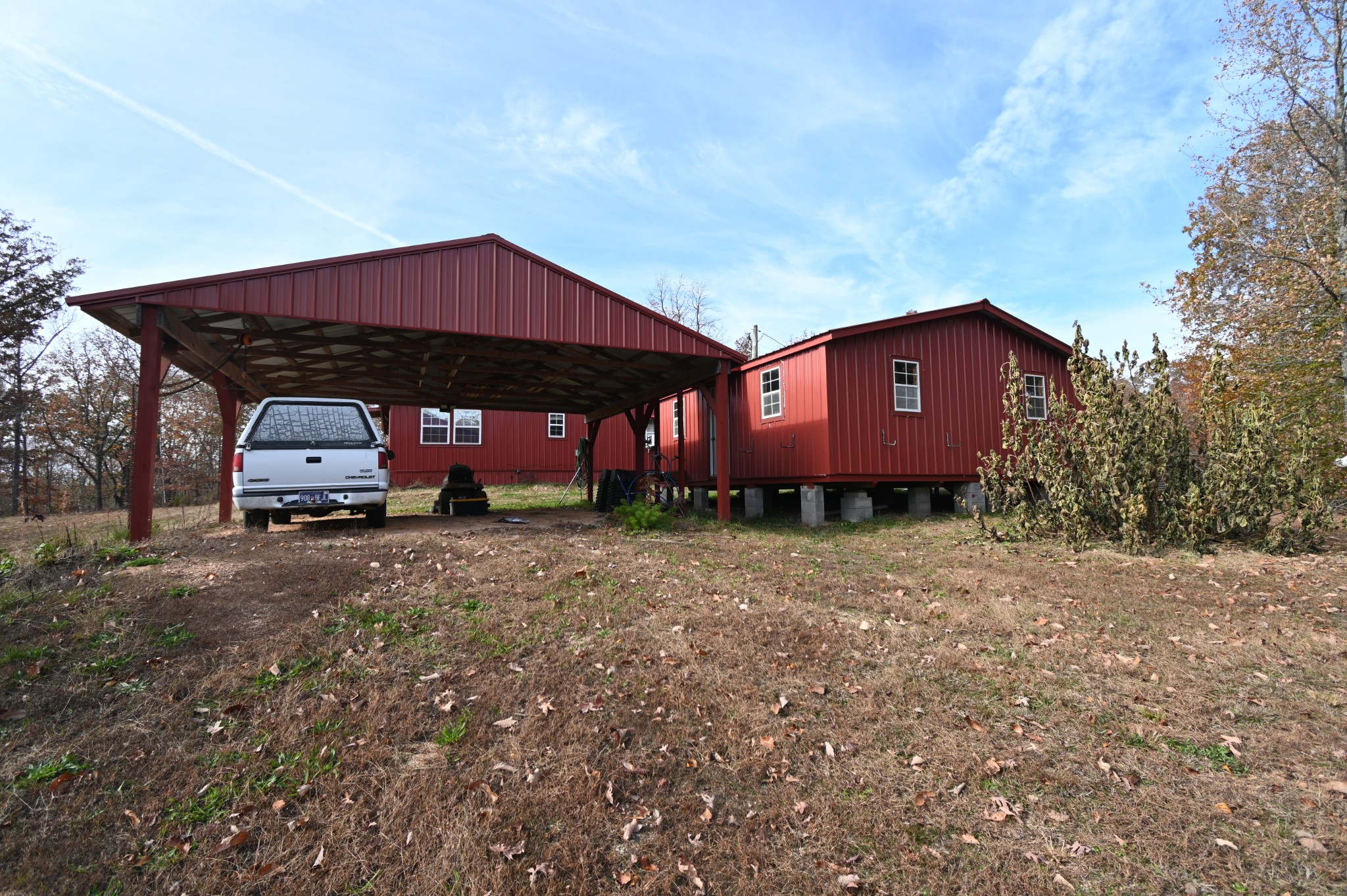 2383 Airport Ridge Road Linden, TN 37096 - Photo 12 of 64 a view of a house with a yard