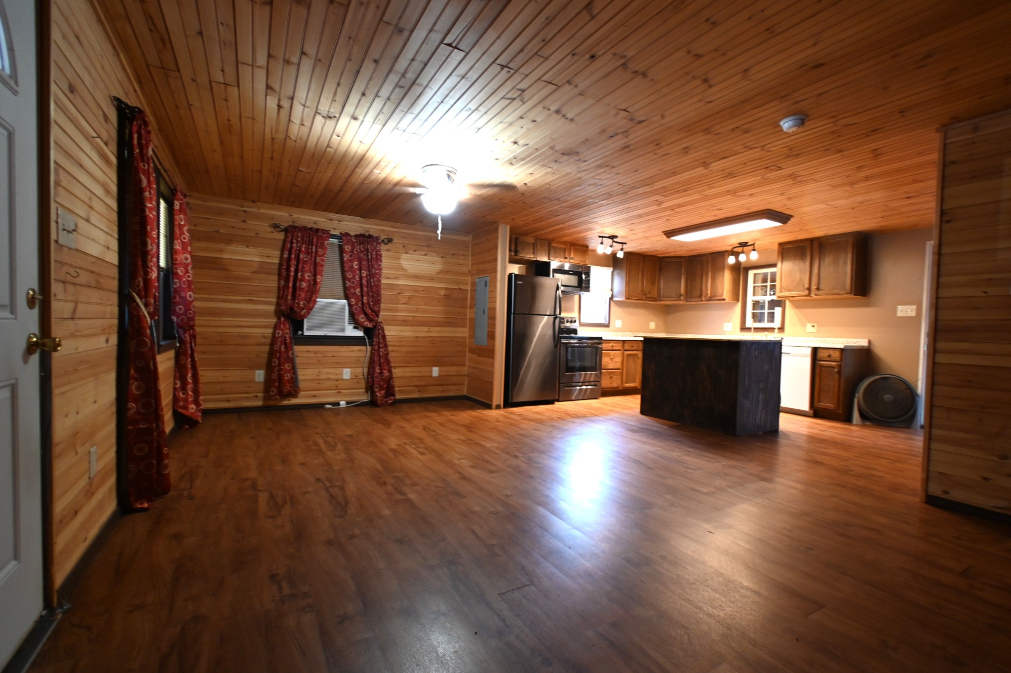 2383 Airport Ridge Road Linden, TN 37096 - Photo 44 of 64 a view of a kitchen with a sink and a stove