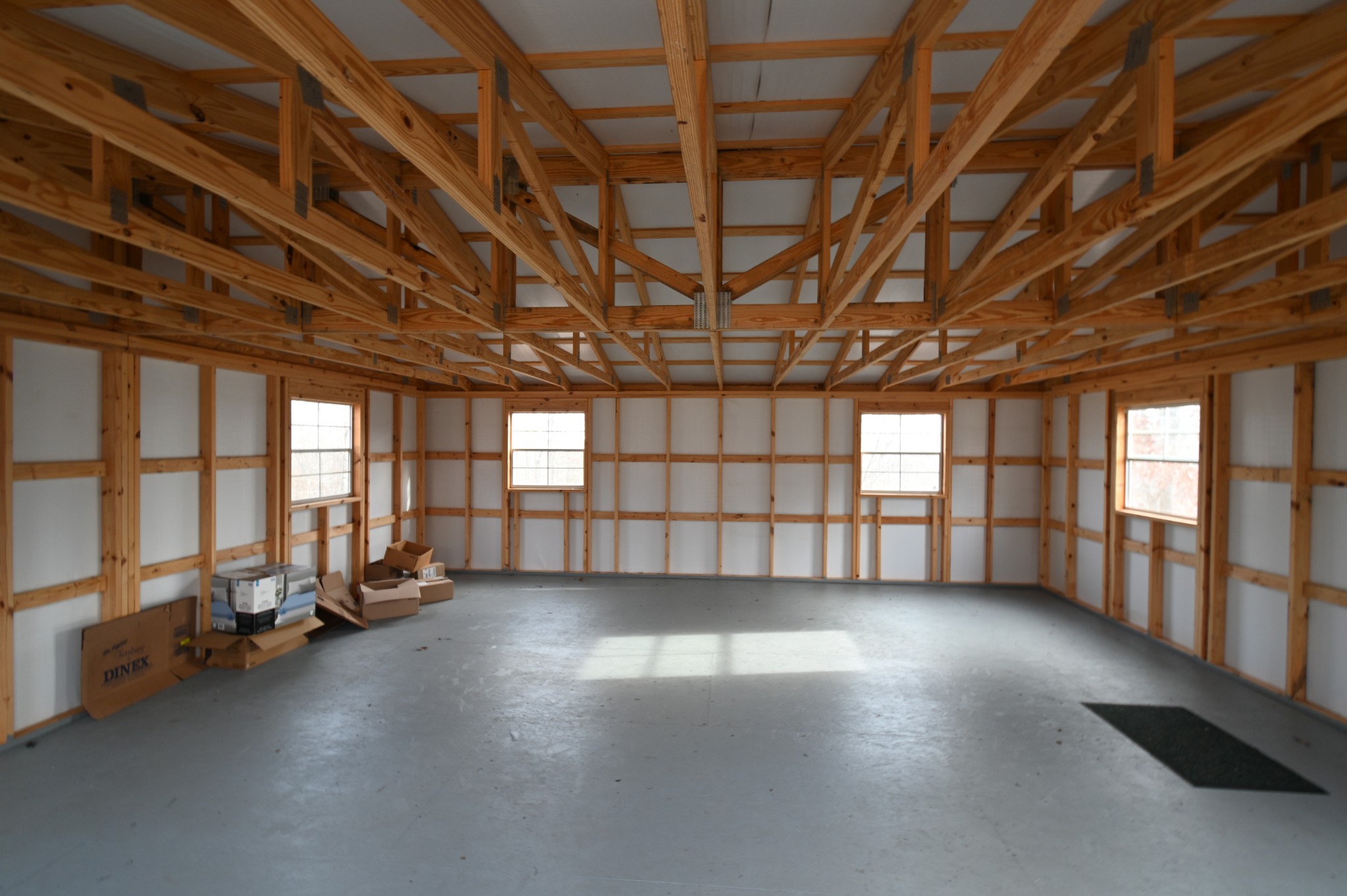 2383 Airport Ridge Road Linden, TN 37096 - Photo 62 of 64 a view of an empty room with windows