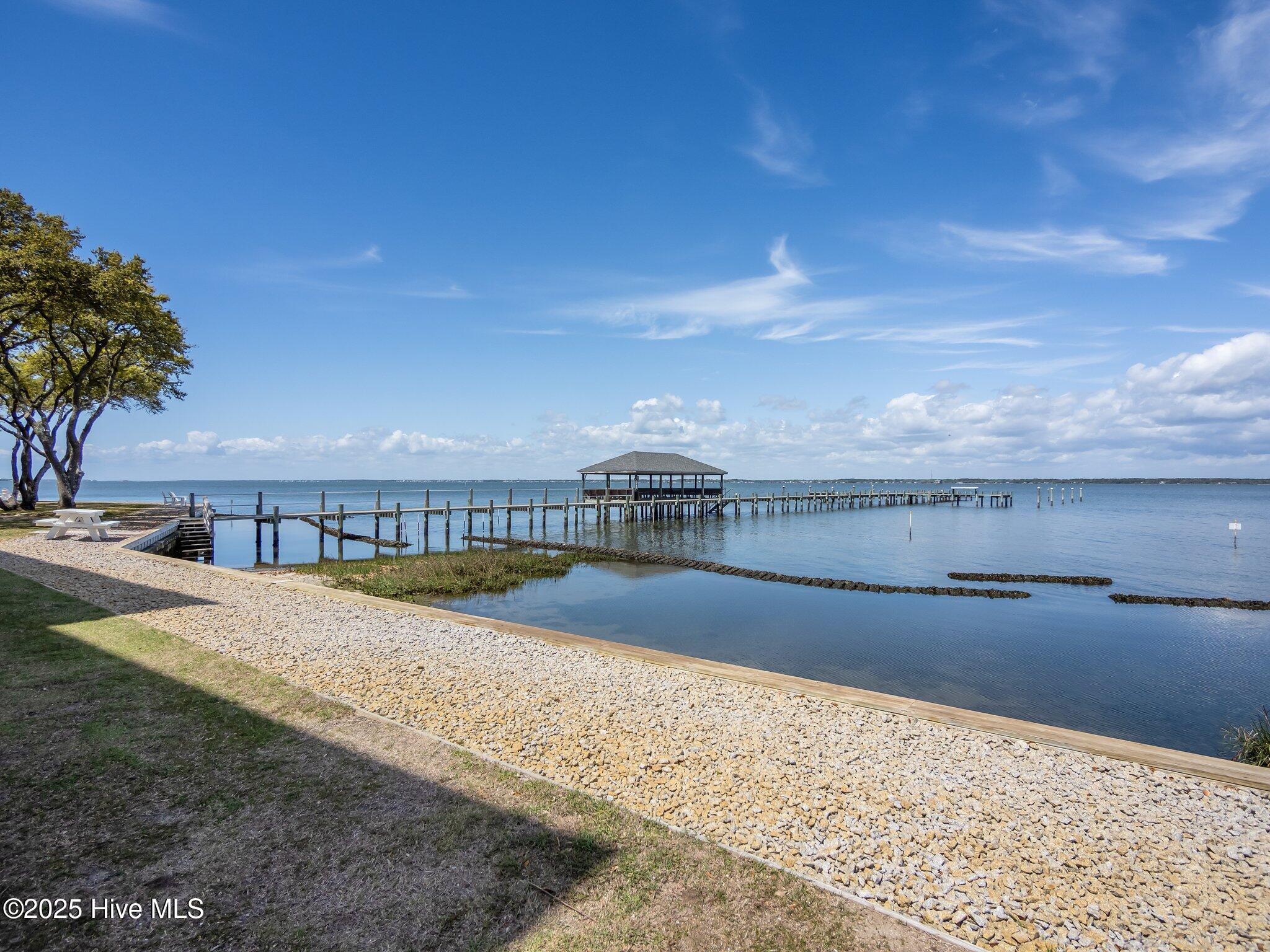 1701 Salter Path Road, Unit G102 Indian Beach, NC 28512 - Photo 32 of 35 Soundside Day Dock