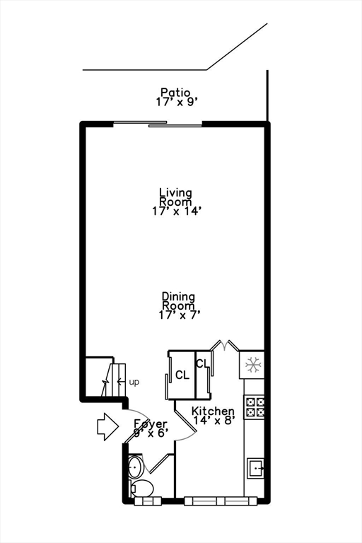 57 St Paul Street, Unit 19 Brookline, MA 02446 - Photo 20 of 23 a picture of a floor plan