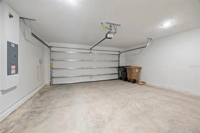 a view of a room with an empty space