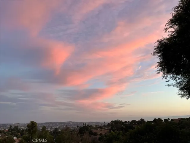 a view of swimming pool from a yard