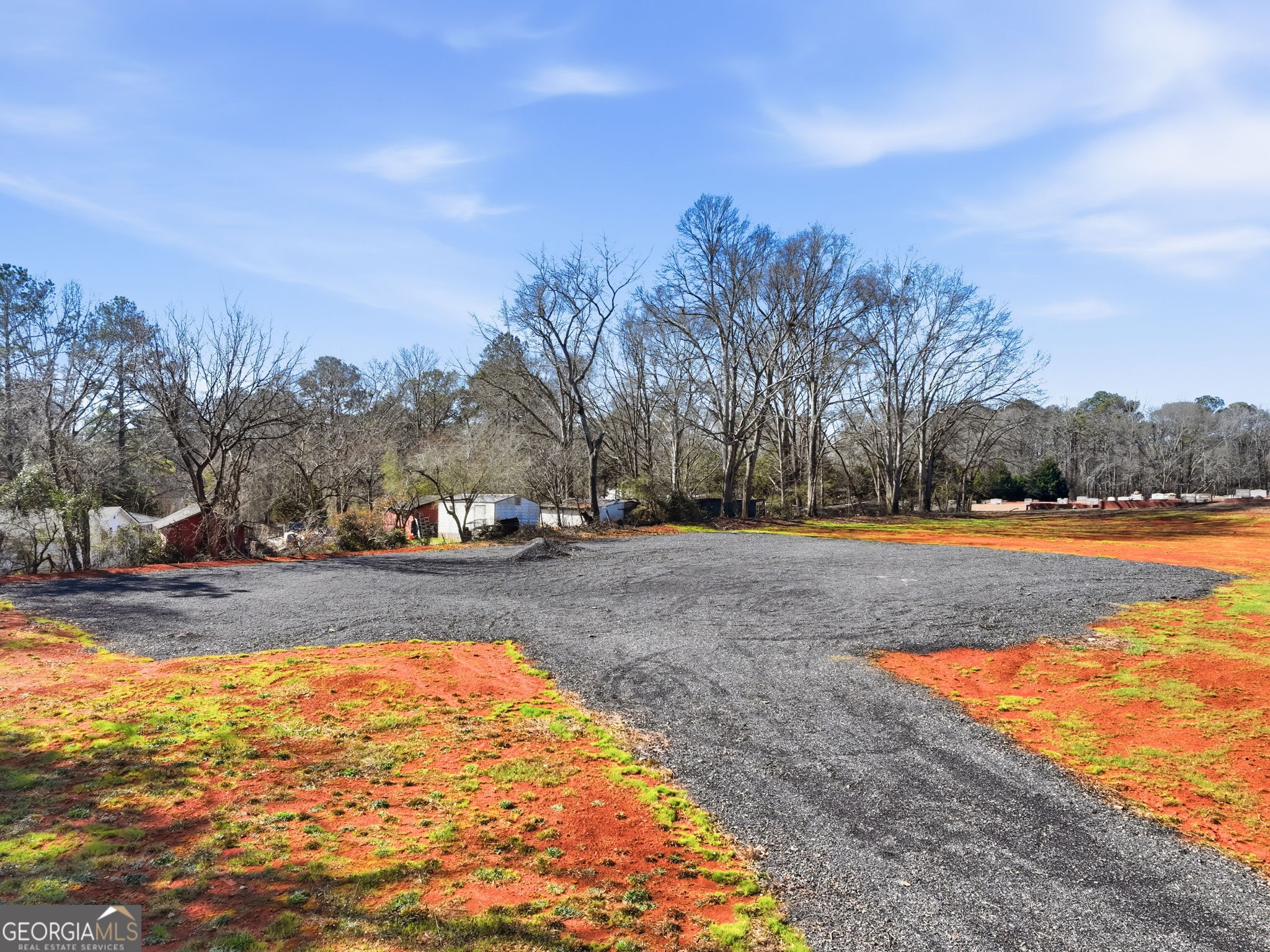 3788 Jodeco Road McDonough, GA 30253 - Photo 12 of 20 a view of yard with swimming pool and trees
