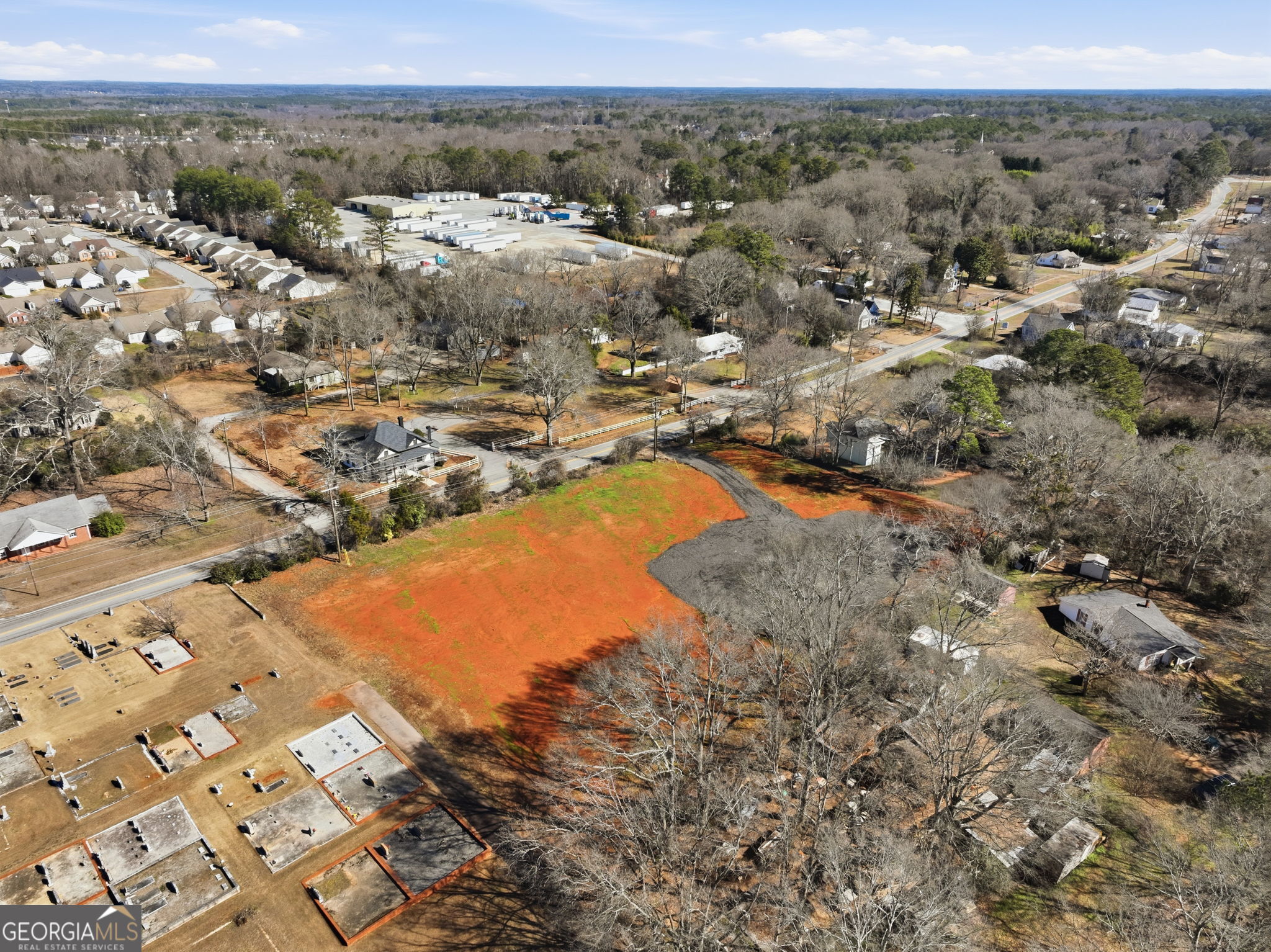 3788 Jodeco Road McDonough, GA 30253 - Photo 5 of 20 an aerial view of residential houses with outdoor space