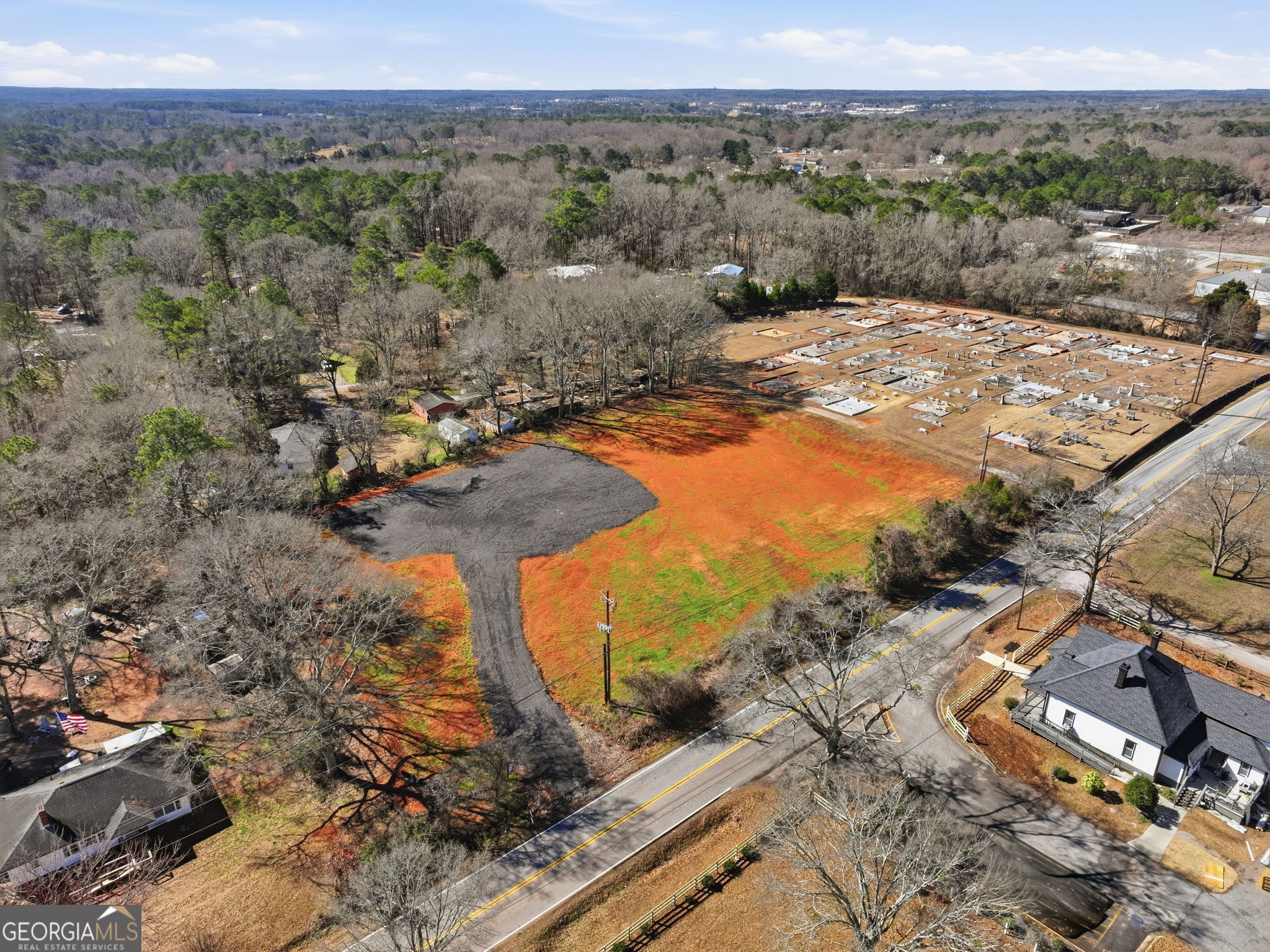 3788 Jodeco Road McDonough, GA 30253 - Photo 9 of 20 an aerial view of residential houses with outdoor space