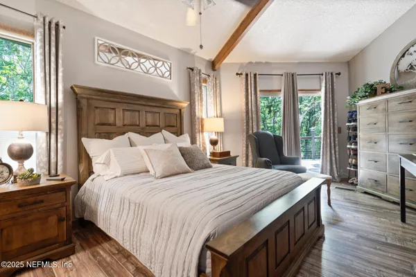 a view of outdoor space and deck