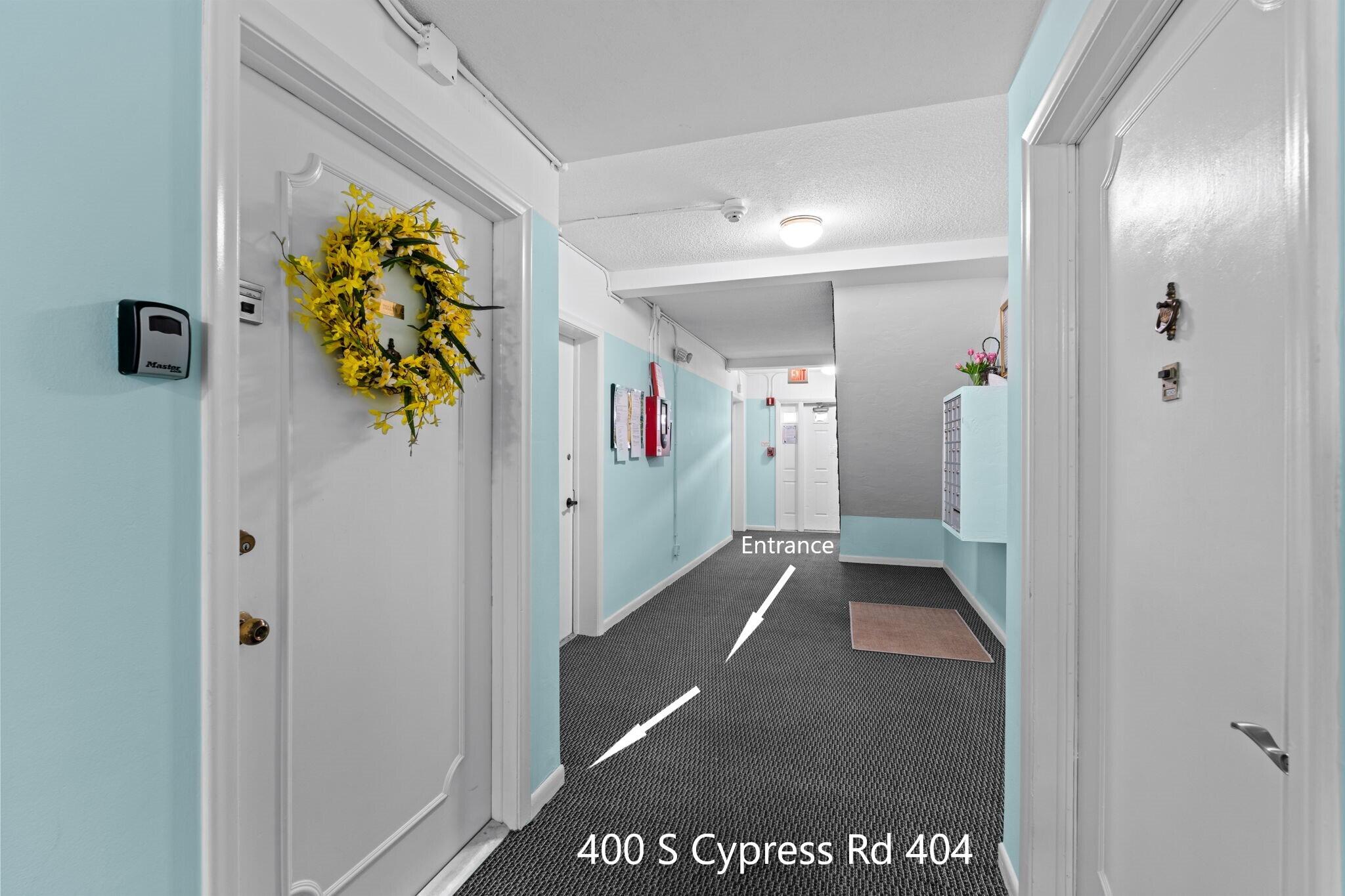 400 South Cypress Road, Unit 404 Pompano Beach, FL 33060 - Photo 8 of 40 Front Door 2-web-or-mls-A7409862