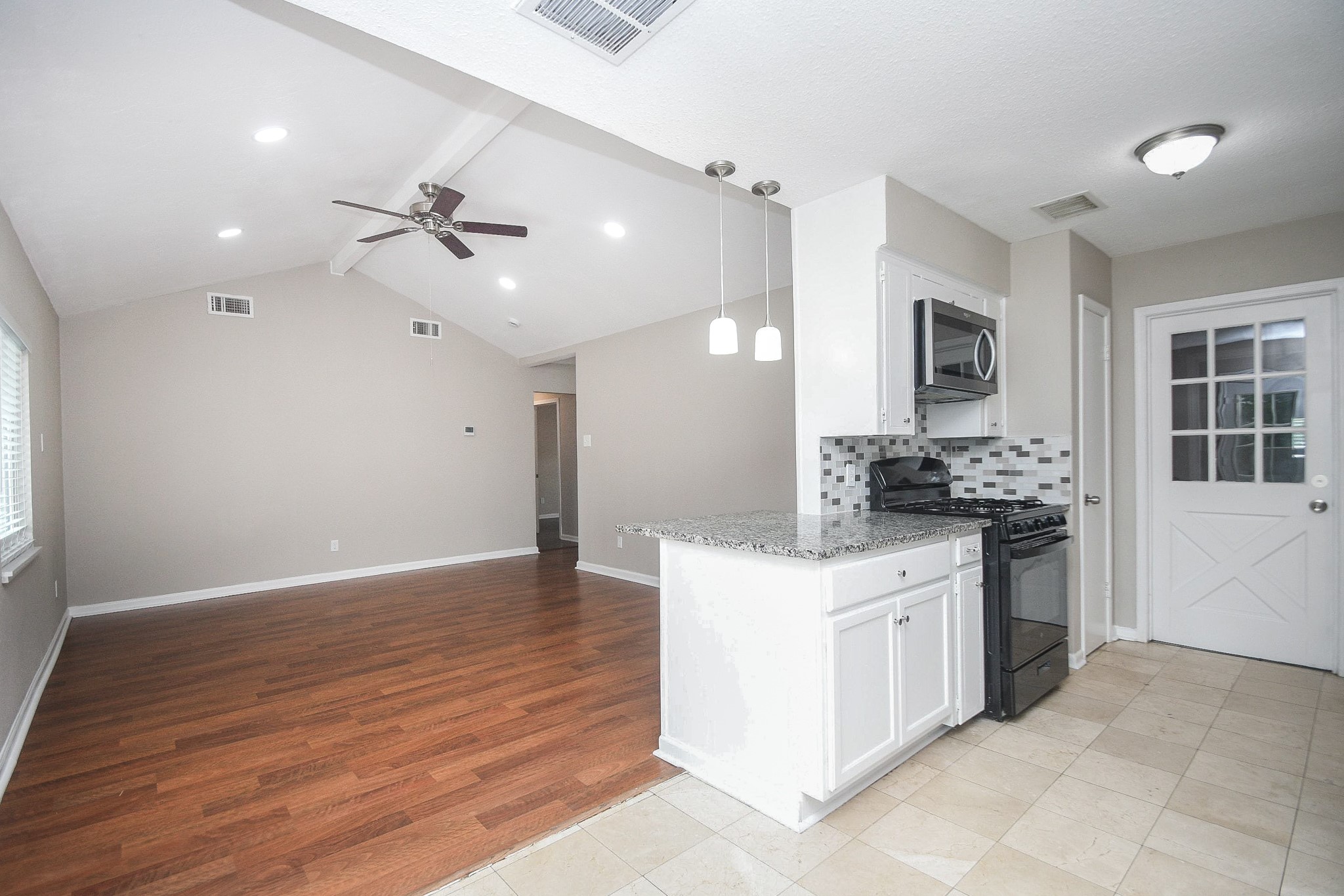 710 Barnesville Street Channelview, TX 77530 - Photo 6 of 20 Kitchen opens to living.