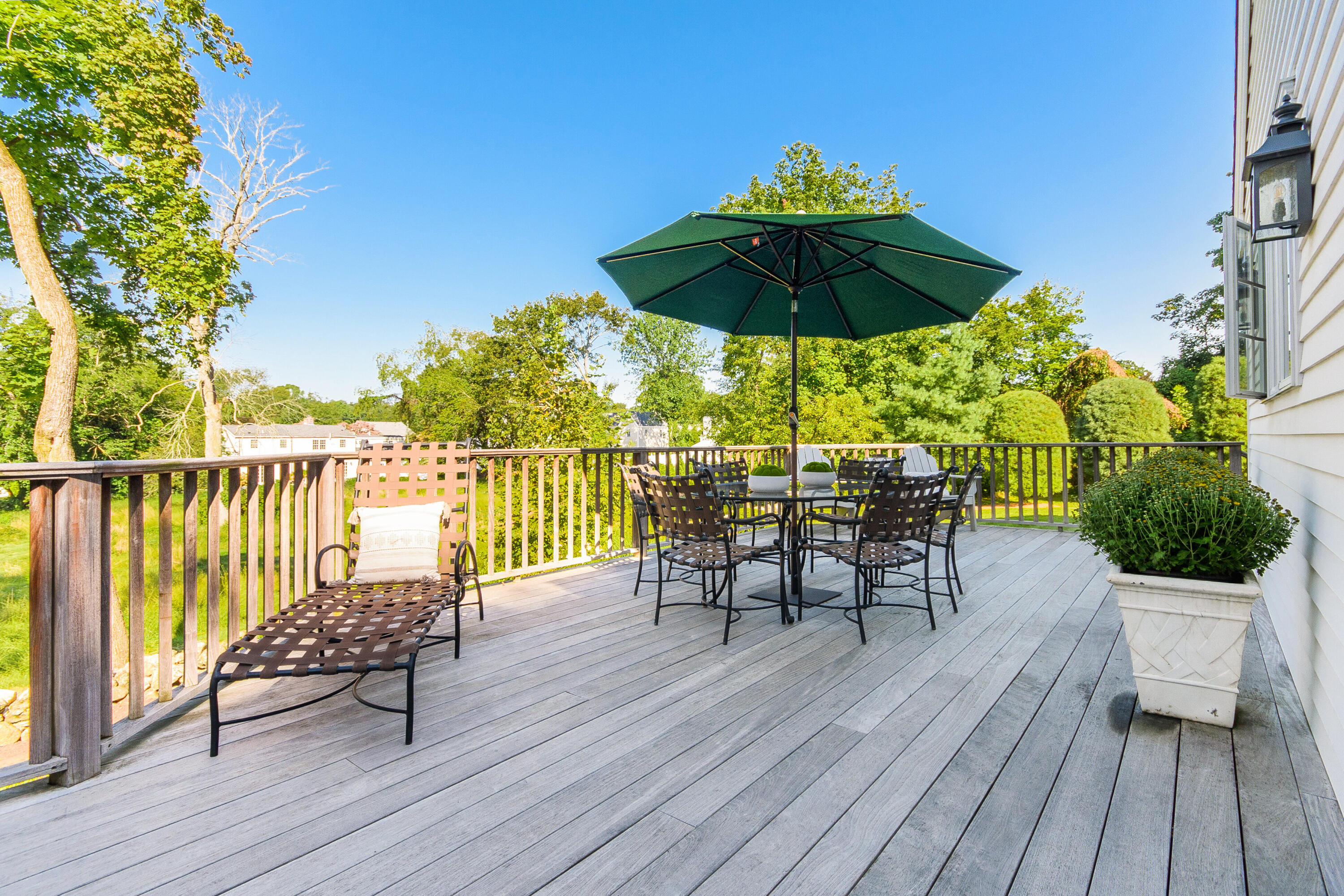 2 Hedge Row Darien, CT 06820 - Photo 32 of 38 swimming pool view with a seating space