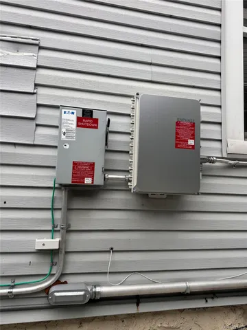 a utility room with a washer and dryer