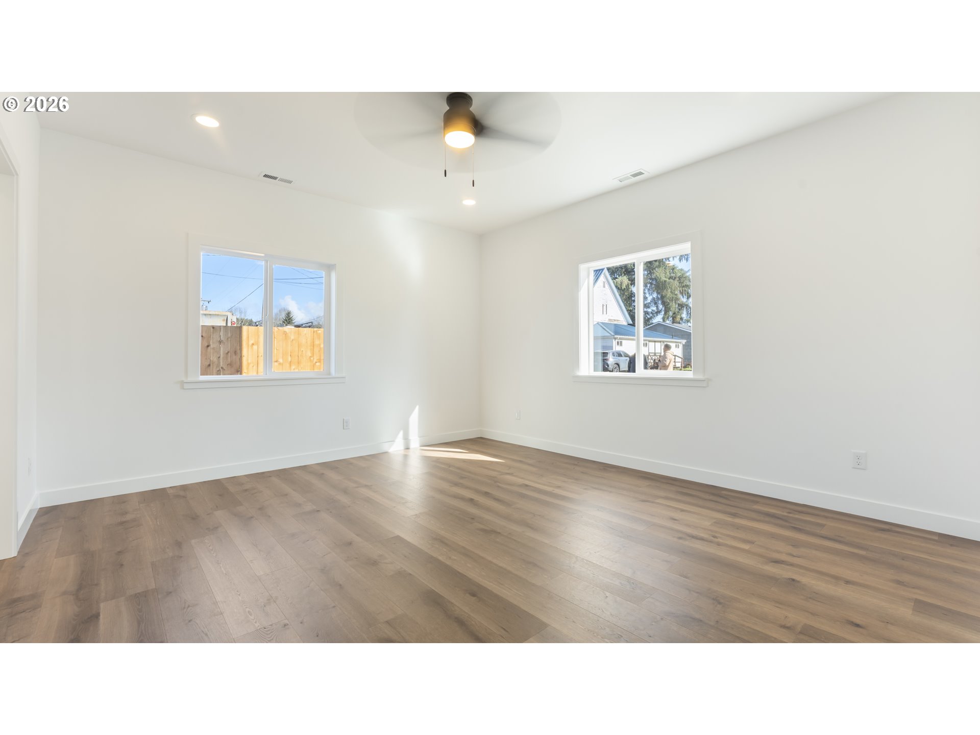 141 Northeast D Street Willamina, OR 97396 - Photo 15 of 43 a black and white photo of a living room