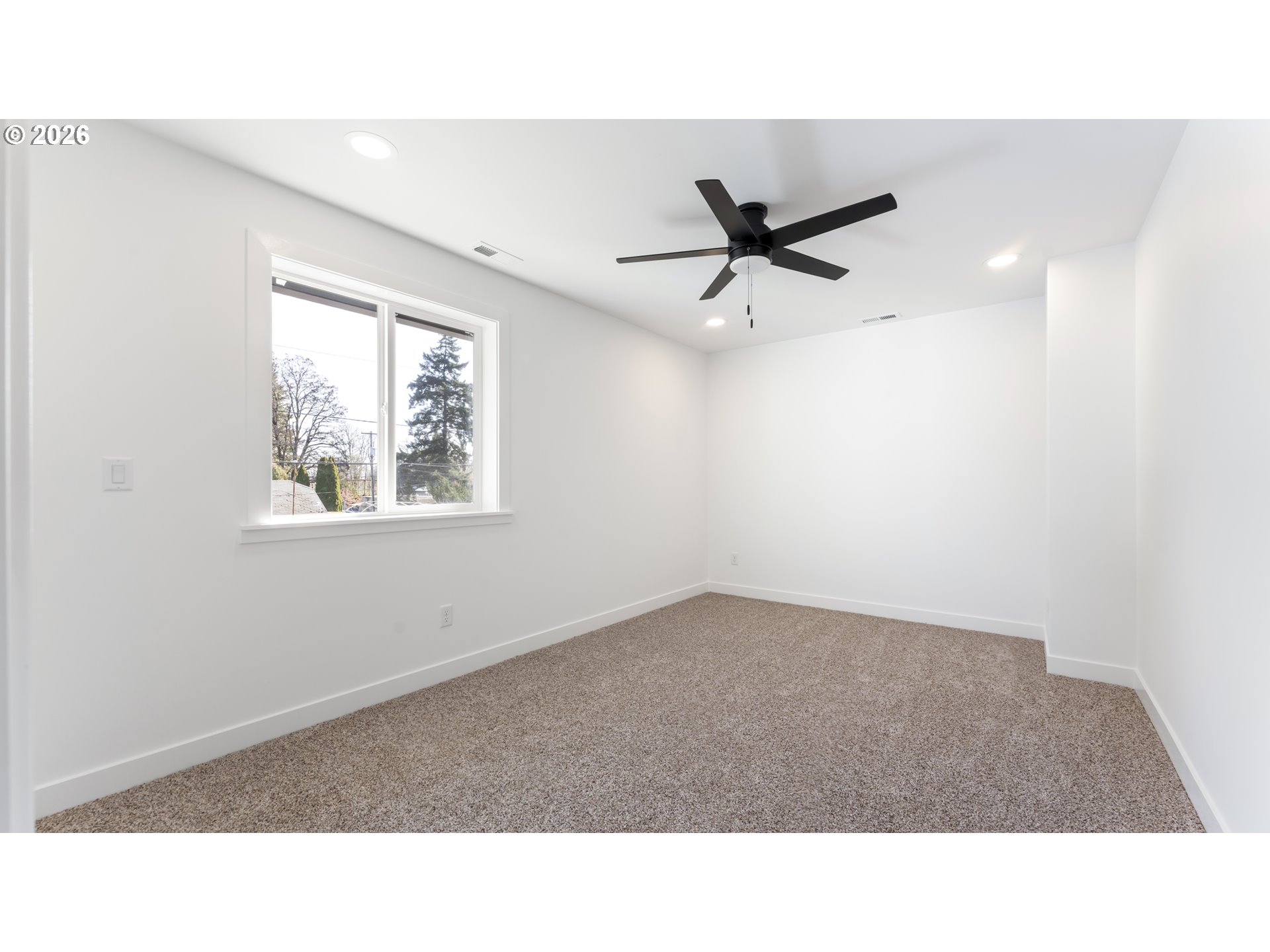 141 Northeast D Street Willamina, OR 97396 - Photo 27 of 43 a black and white photo of a living room