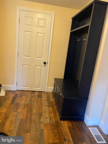 a view of front door