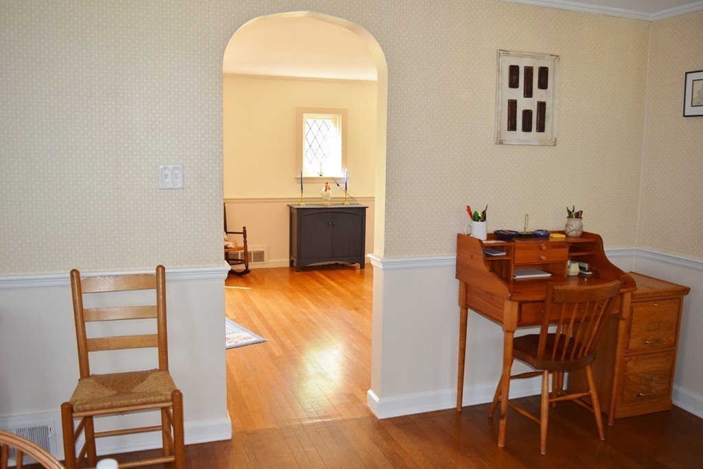 309 Red Acre Road Stow, MA 01775 - Photo 11 of 26 a dining room with furniture and wooden floor