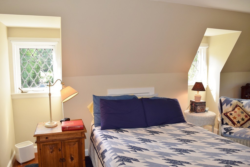 309 Red Acre Road Stow, MA 01775 - Photo 13 of 26 a bedroom with a bed and wooden floor