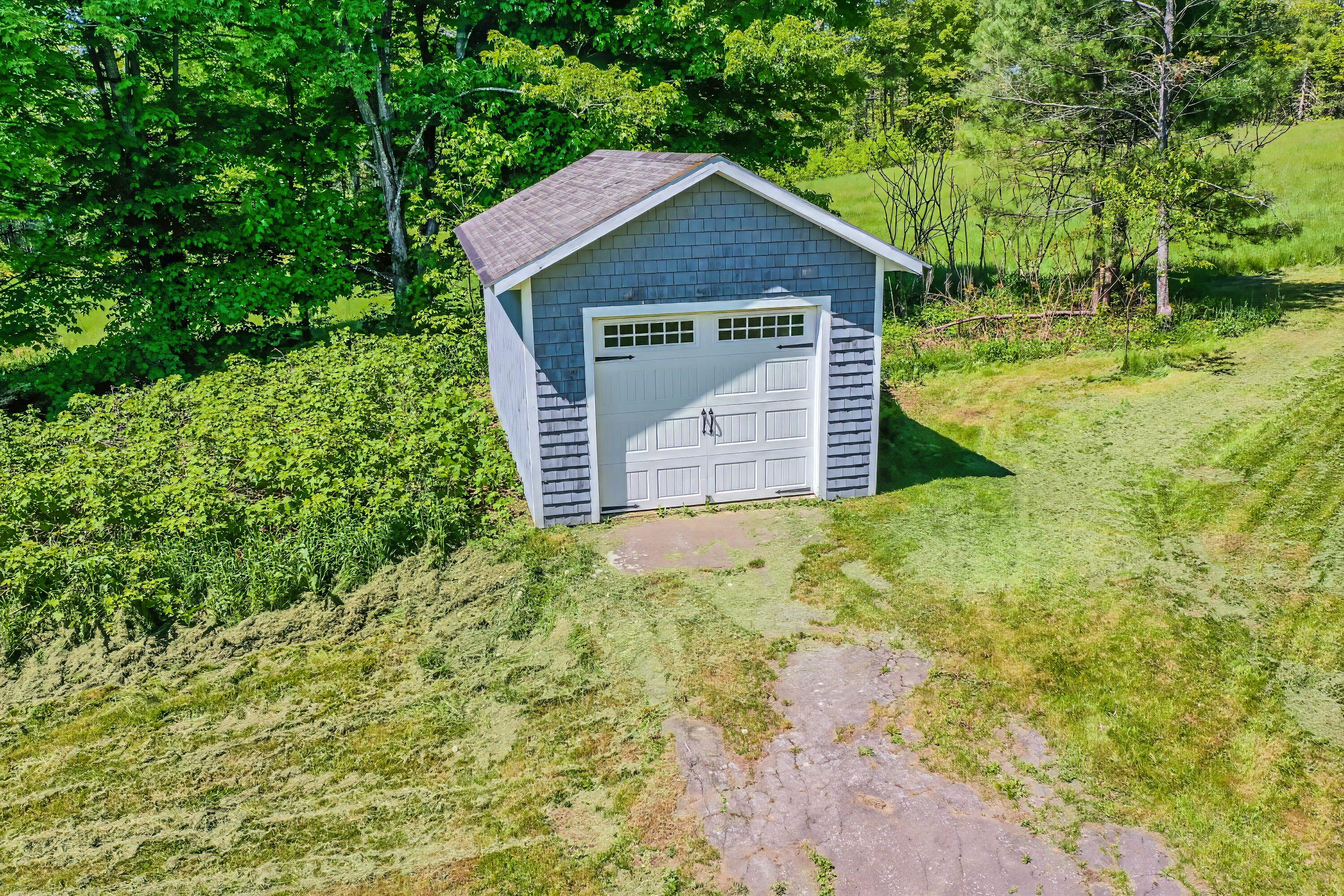 176 Bagley Hill Road Troy, ME 04987 - Photo 35 of 41 Detached 1 Car Garage
