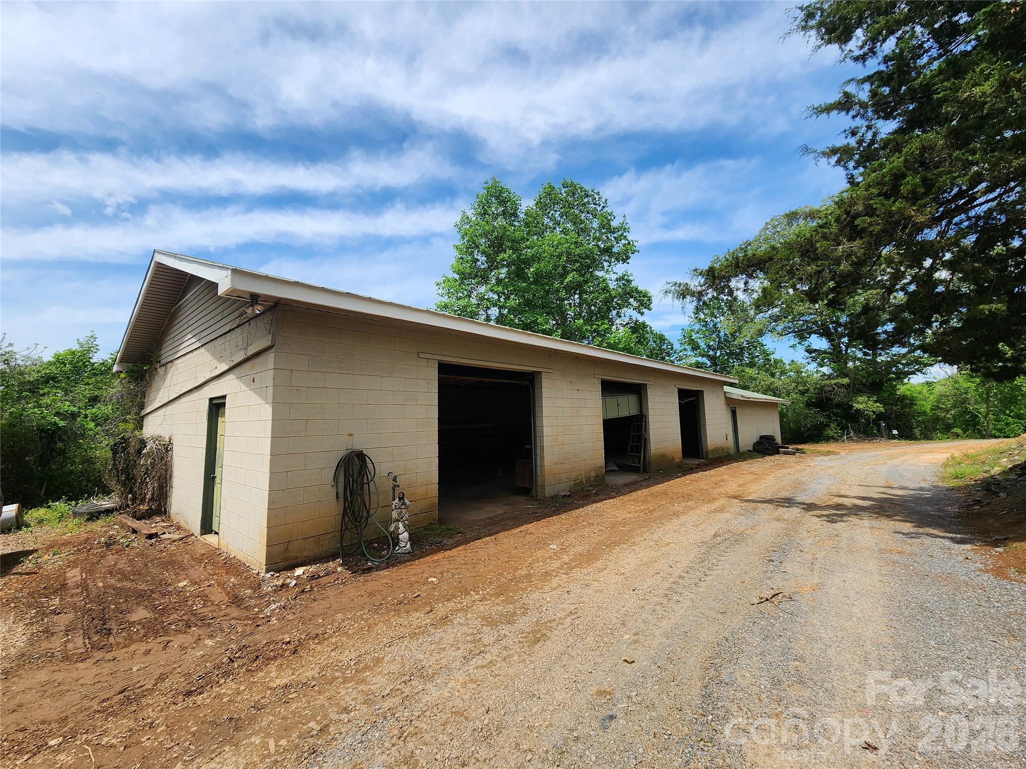 130 Susan Road Casar, NC 28020 - Photo 11 of 14 a view of garage yard and deck