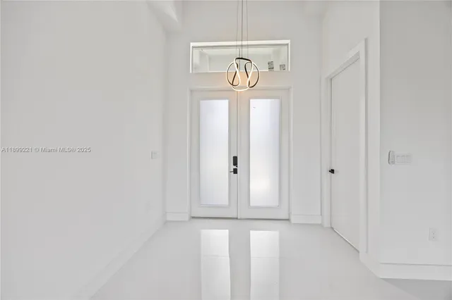 a view of a small space