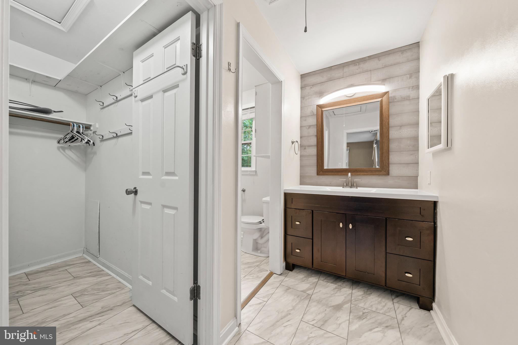 4290 Huntingtown Road Huntingtown, MD 20639 - Photo 28 of 35 Master Bathroom and Walk in Closet