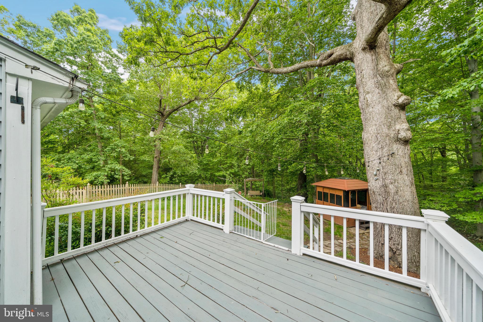 4290 Huntingtown Road Huntingtown, MD 20639 - Photo 9 of 35 Back Deck off of Sunroom/Breakfast Room