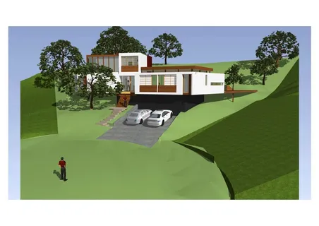 a black and white photo of a building