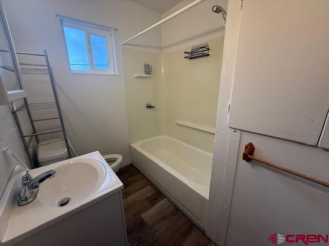 320 Southwest 8th Avenue Cedaredge, CO 81413 - Photo 16 of 18 a bathroom with a sink a toilet and shower