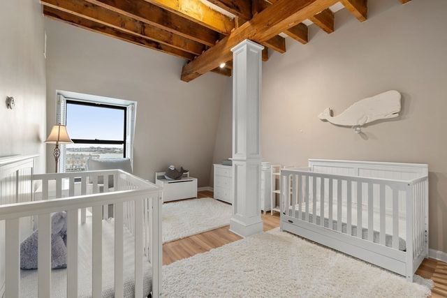 a view of an entryway wooden floor