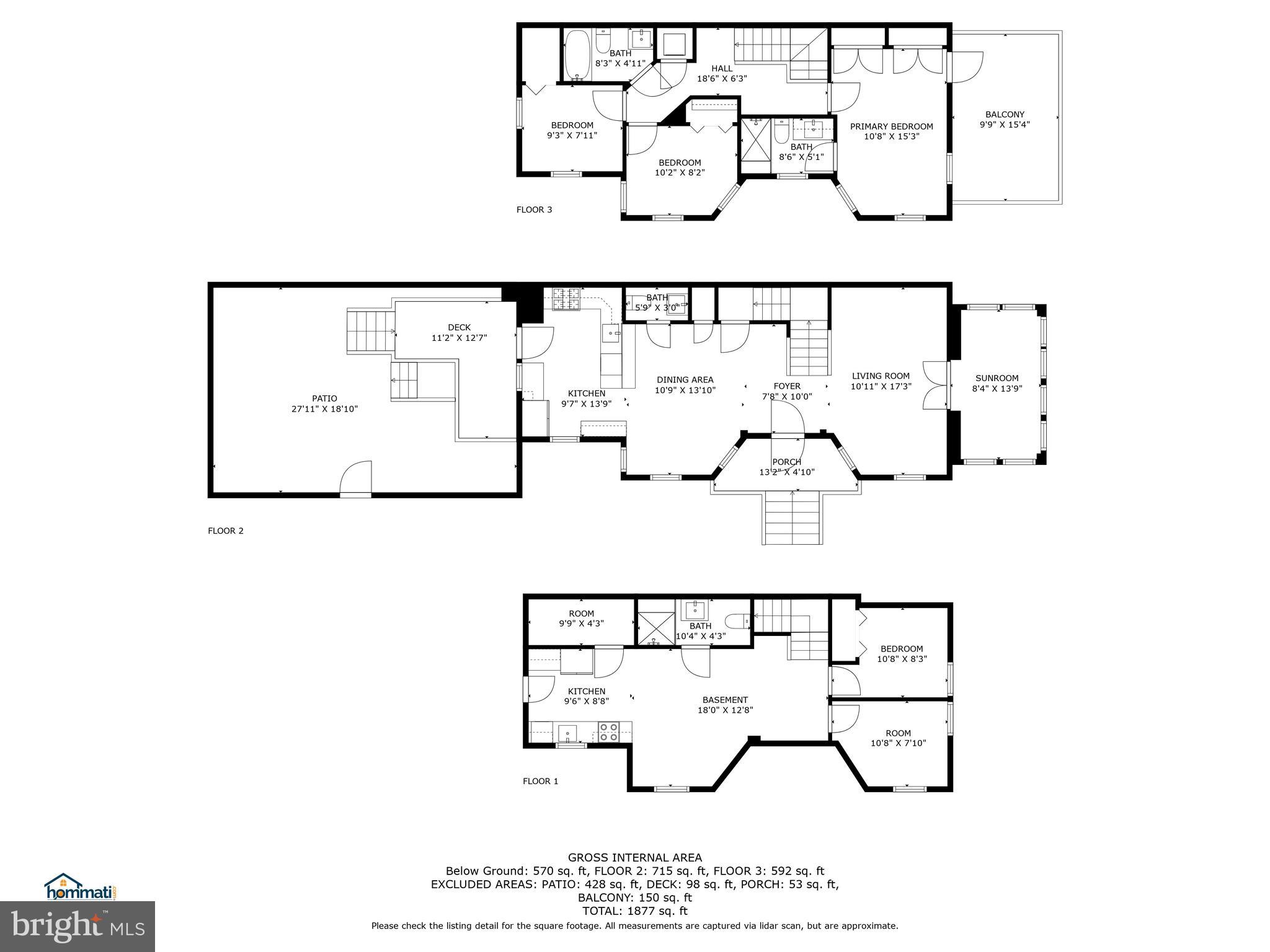 340 Decatur Street Northwest Washington, DC 20011 - Photo 29 of 29 Floor Plans