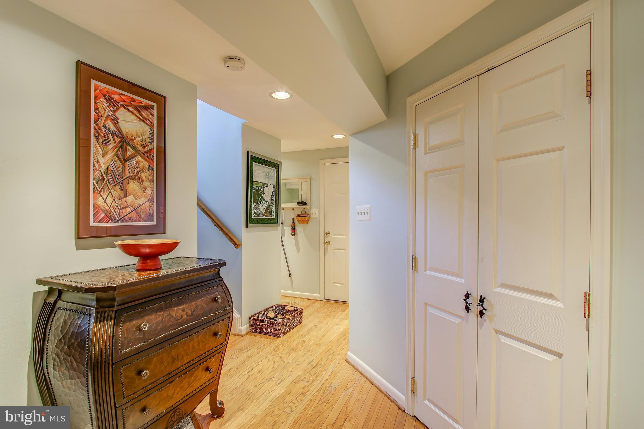 3705 Falling Green Road Olney, MD 20832 - Photo 26 of 32 Lower Level Hall With Coat Closet