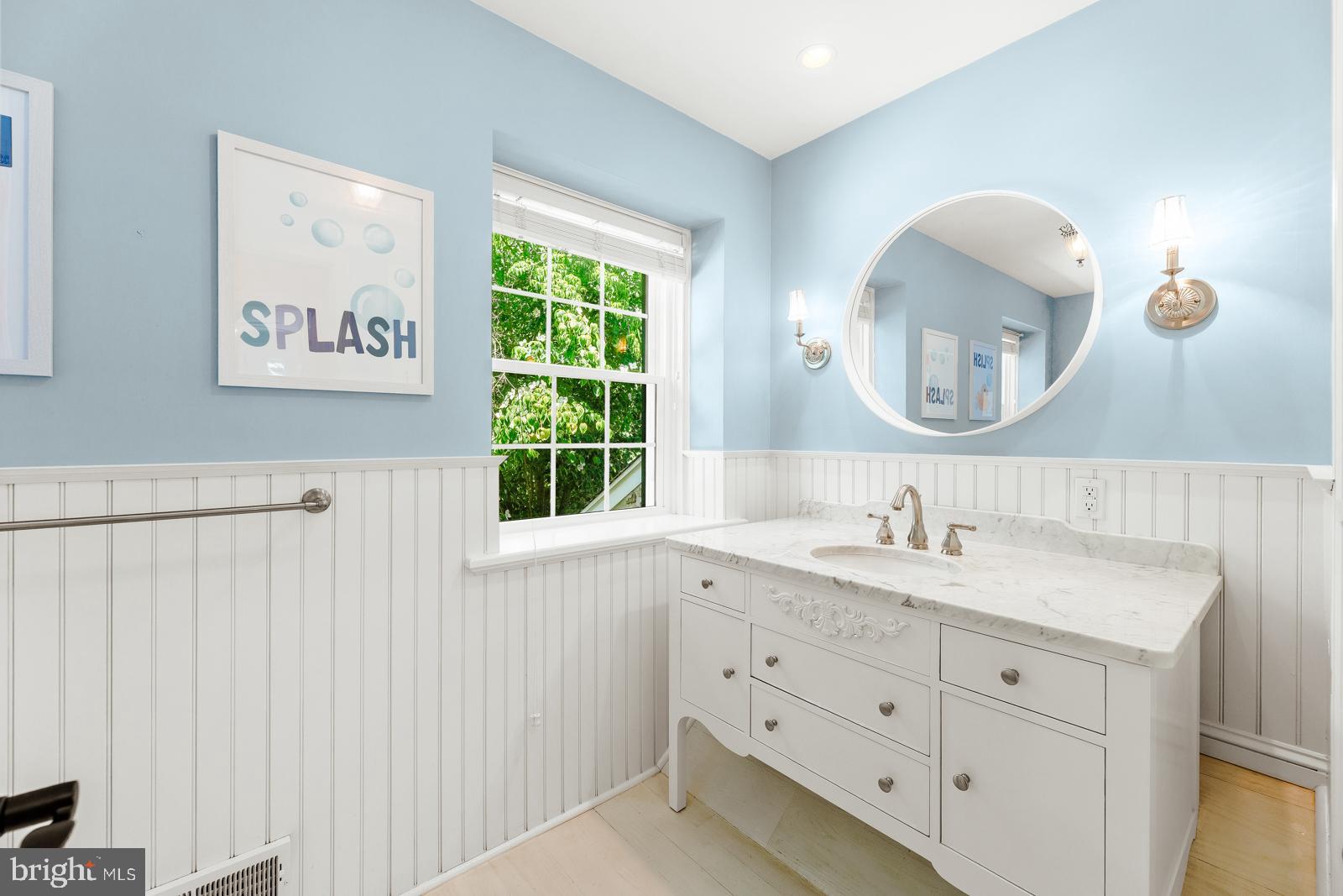 1700 Old Welsh Road Huntingdon Valley, PA 19006 - Photo 54 of 105 a bathroom with a sink and a mirror
