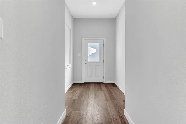 a view of wooden floor in a room