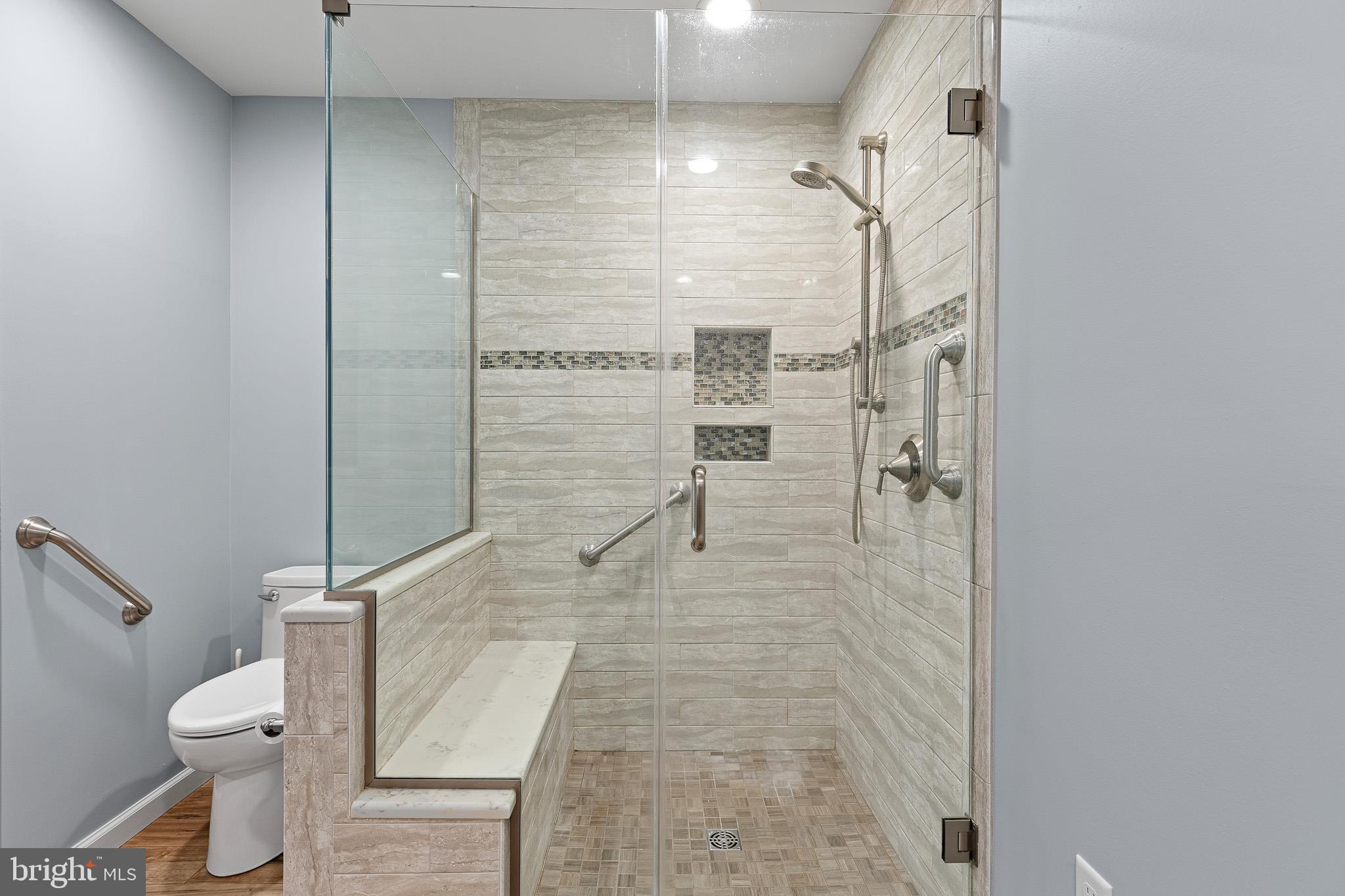 1 Ridge Run Road Chadds Ford, PA 19317 - Photo 39 of 56 Large Shower with Bench Seat
