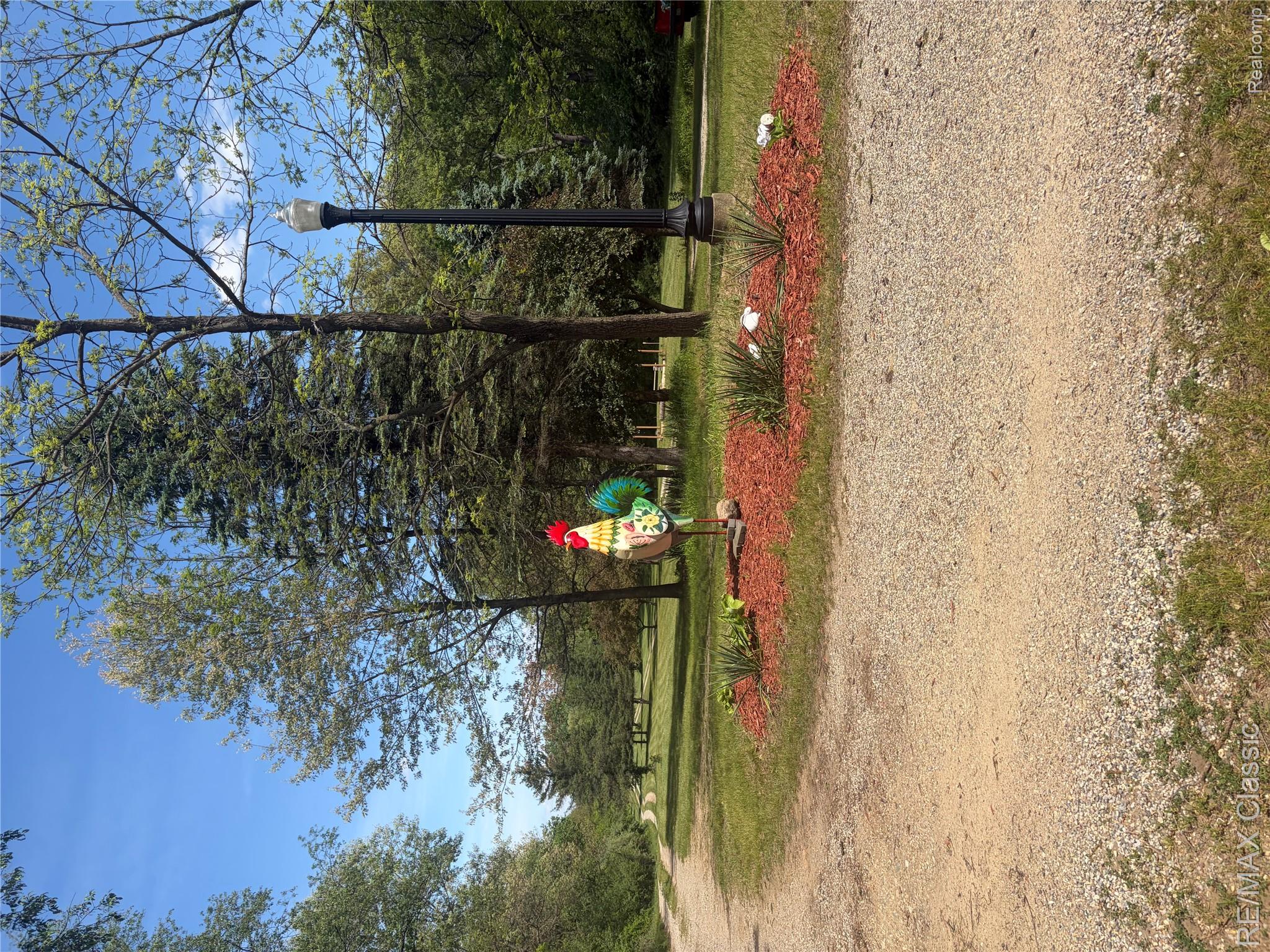 9800 Moon Road Saline, MI 48176 - Photo 32 of 38 Spring view of circle drive up by the house