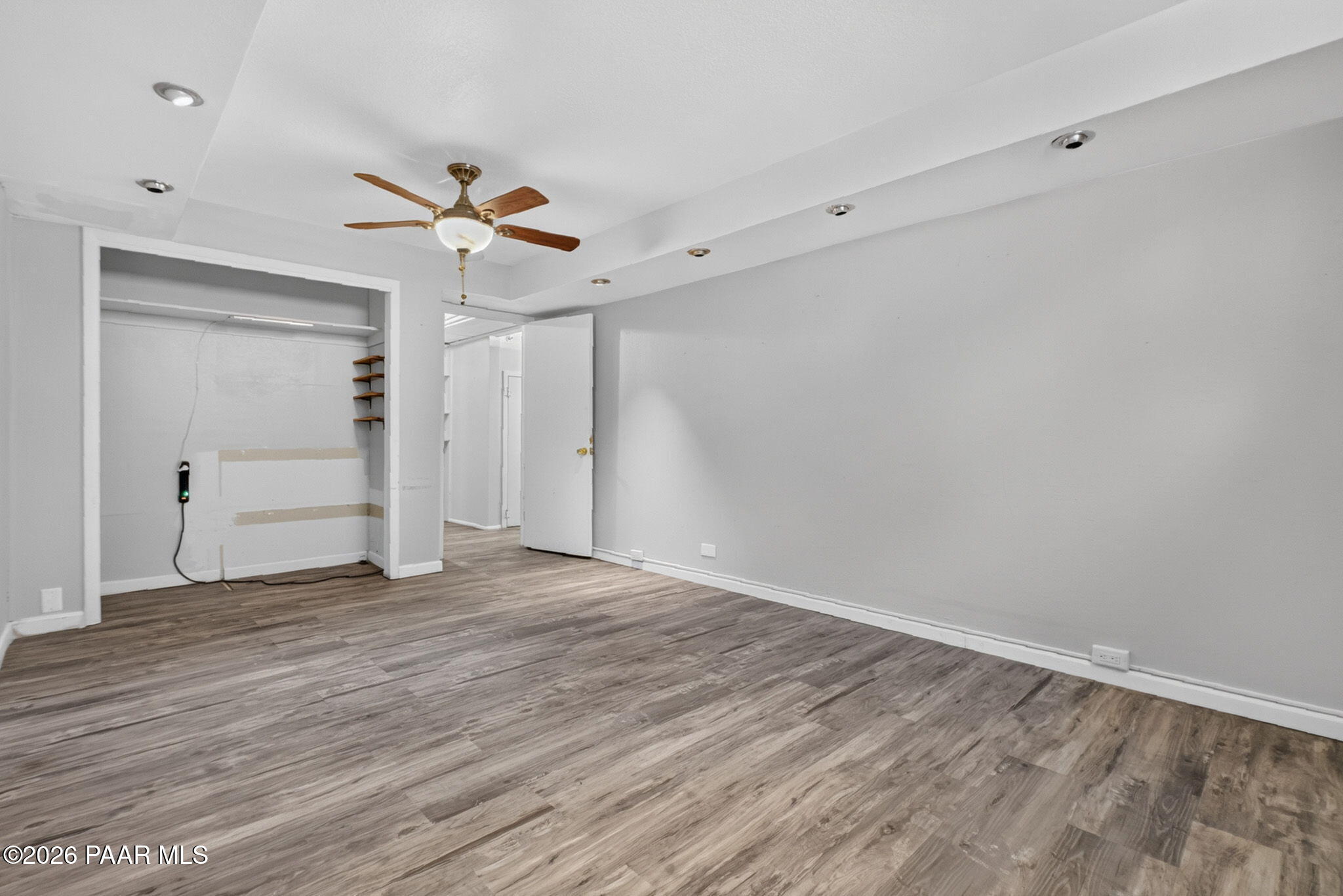 544 Roma Avenue Prescott, AZ 86301 - Photo 29 of 39 Basement Bedroom 4 Closet and Entry