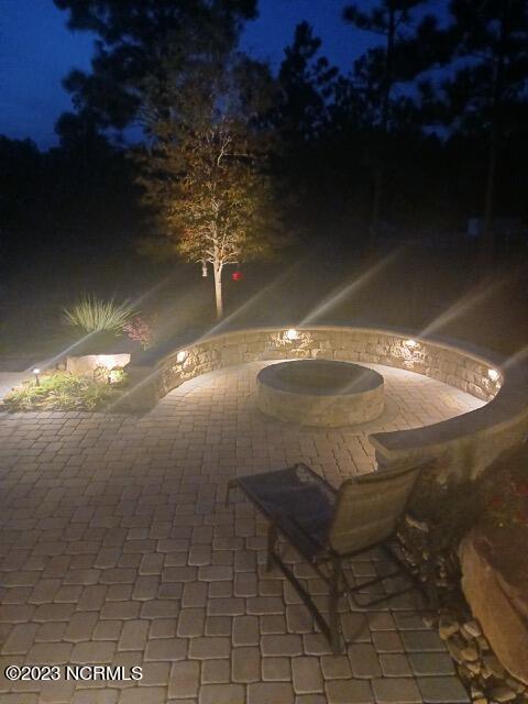200 Lucas Road West End, NC 27376 - Photo 107 of 108 Patio at night