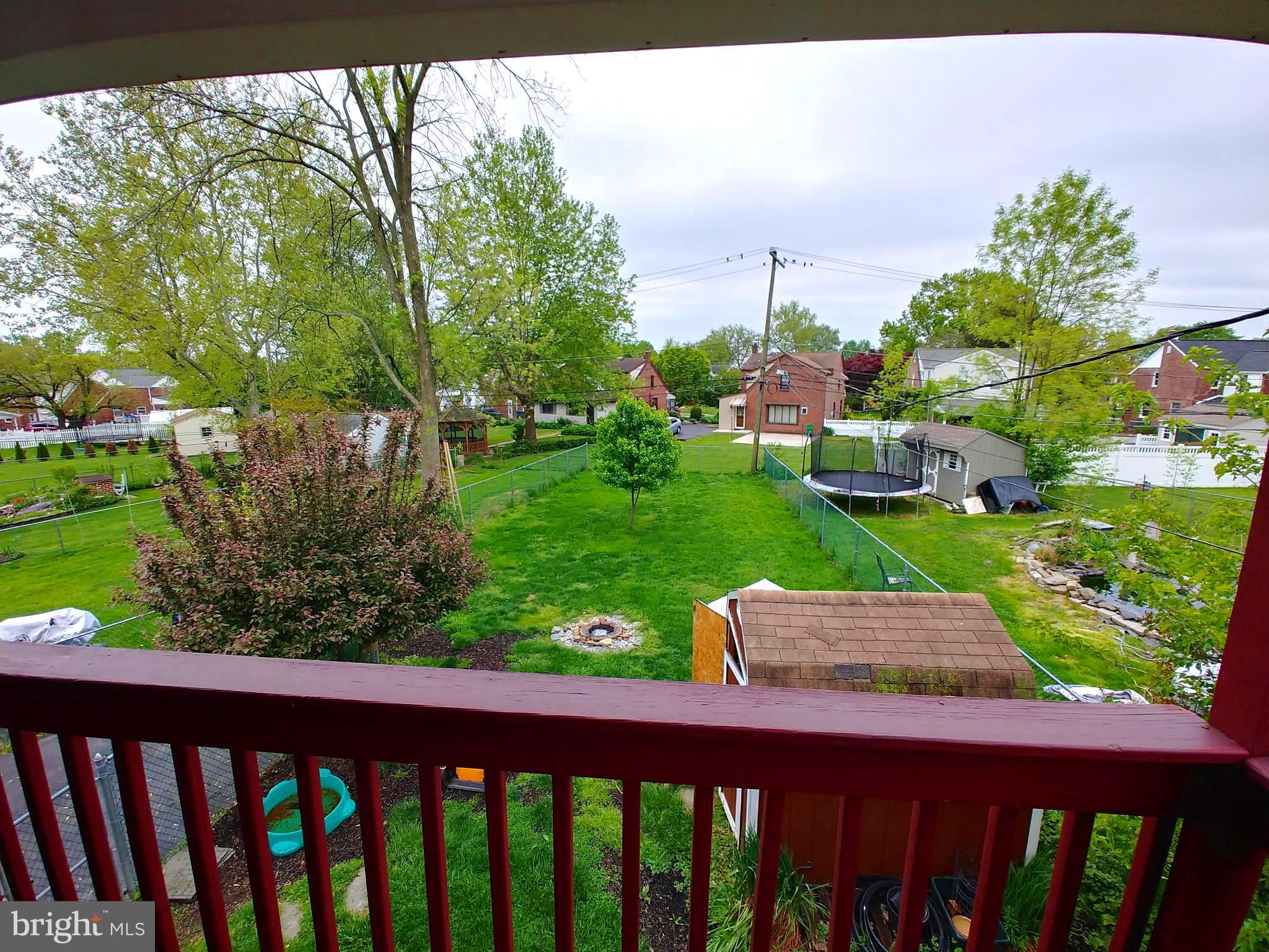 714 Braxton Road Ridley Park, PA 19078 - Photo 17 of 55 View From 2nd Level Deck