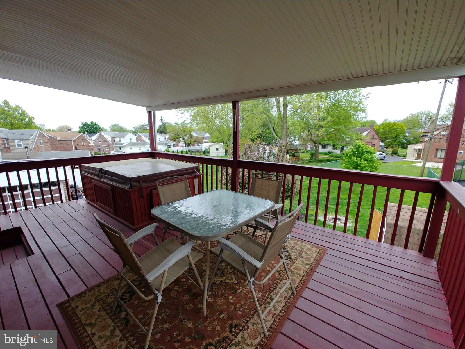 714 Braxton Road Ridley Park, PA 19078 - Photo 50 of 55 Covered Deck on Second Level